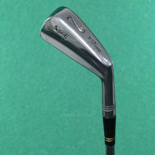 VINTAGE Wilson Staff 1976 Forged Single 2 Iron True Temper Dynamic Steel Regular