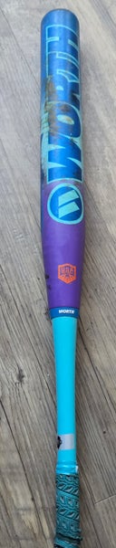 2025 Worth 2 Legit Composite Bat (-8) 26 oz 34" (Used)