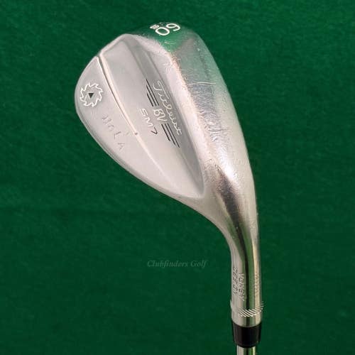 Titleist Vokey SM7 Tour Chrome 60-10S 60 Lob Wedge AMT S400 Tour White Stiff