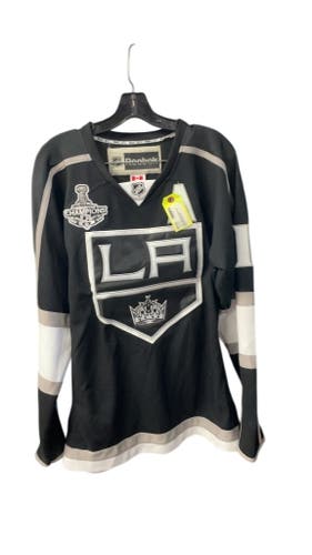 Reebok LA Kings Anze Kopitar #11 2014 Stanley Cup Champions Hockey Jersey