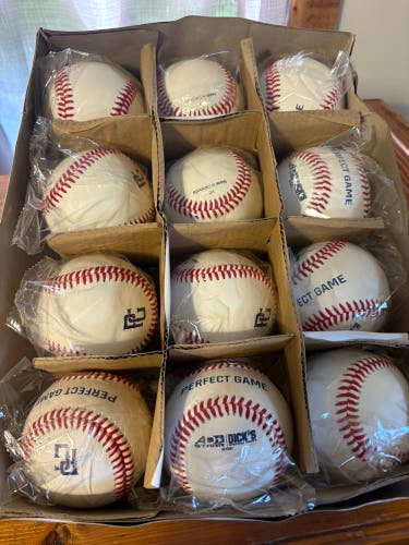 Baseballs 12 Pack (1 Dozen) (New)
