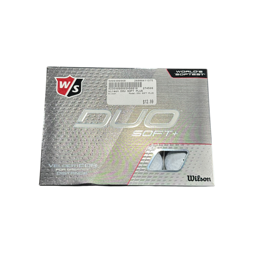 Used Wilson DOU SOFT PLUS 12 Pack - Golf Balls 11375-S000380968