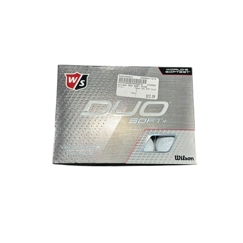 Used Wilson DOU SOFT PLUS 12 Pack - Golf Balls 11375-S000380967