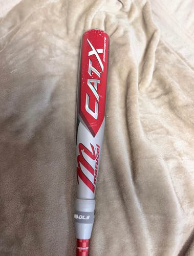 2023 Marucci CAT X Composite USSSA Certified Bat (-10) 17 oz 27" (Used)