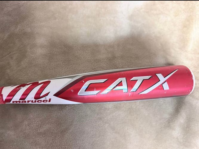 Marucci cat x USSSA Certified Bat (-10) 17 oz 26" (Used)