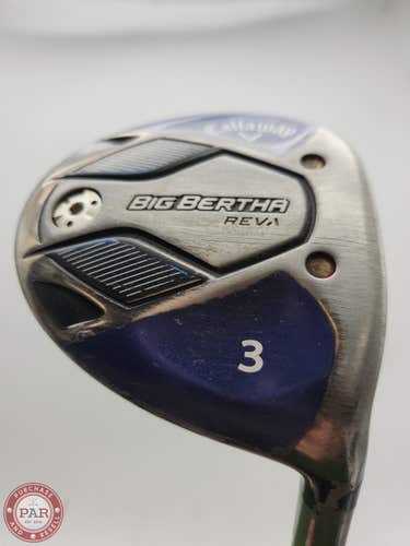 2021 CALLAWAY BIG BERTHA B21 REVA 3 WOOD 15* LADIES RCH 50W FAIR