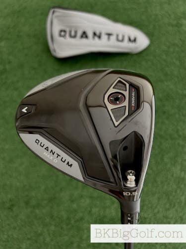 Callaway Quantum Max D 10.5 Driver w Headcover / Stiff
