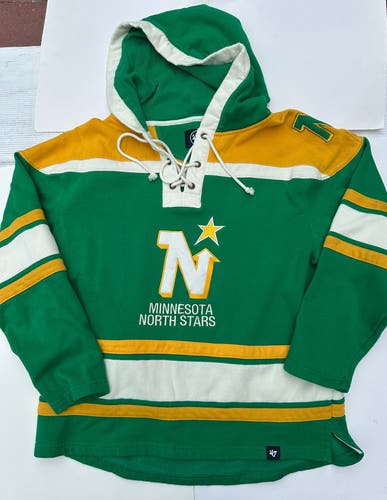 Minnesota North Stars hoodie, 47 brand mid weight cotton