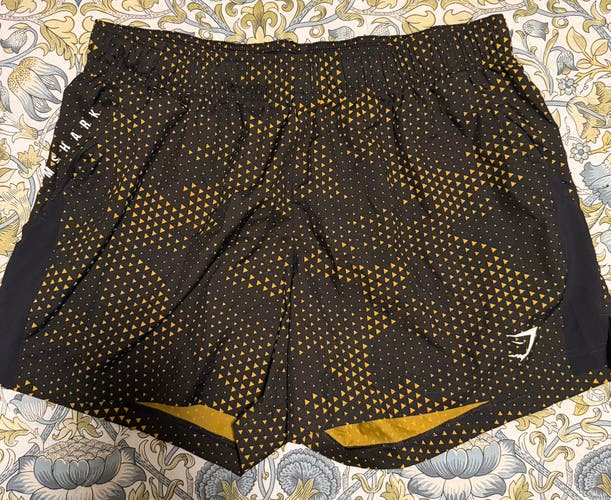 Gymshark Orange Running/Lacrosse XXXL Adult Unisex Shorts (Used)