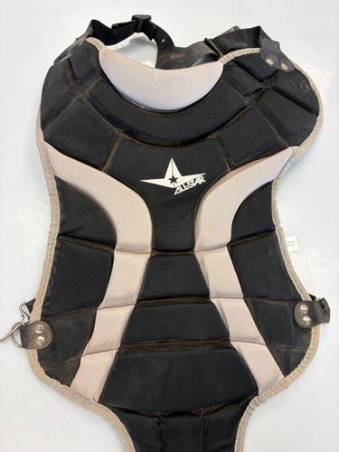 Used All Star CP912LS Catchers Chest Protector Black Junior 11860-S000313628