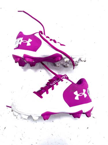Used Under Armour BASEBALL LOW TOP BB/SB Cleats White Junior 03 11860-C000313604