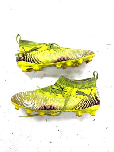 Used Puma Soccer Cleats Yellow Senior 5.5 11860-S000313597