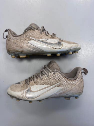 Used Nike LAX Cleats Boys White Junior 06 11860-S000313652