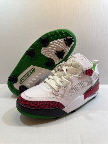 Nike Air Jordan Spizike G Golf OG White Classic Green Red HQ4365-100 Size 5