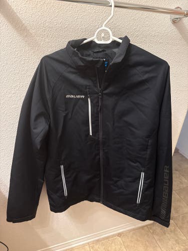 Black Men's Small Bauer Jacket