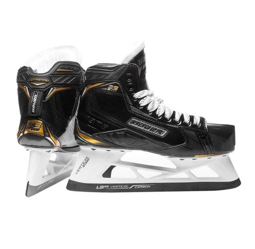 Bauer 2S Pro Hockey Goalie Skates Regular Width Pro Stock 10 (Used)