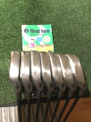 Callaway Great Big Bertha Tung.-Ti. Irons Set 3-9 Irons Regular RCH 96 Graphite