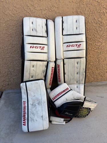 33+1.5” Warrior Ritual GT2 Pro Regular Goalie Full Set (Used)