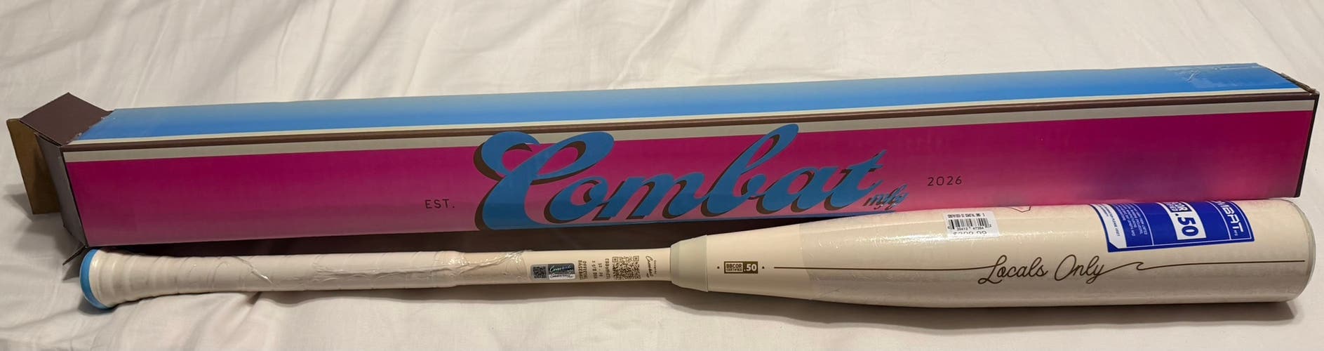 2026 Combat Coastal Spec H1 Hybrid BBCOR Certified Bat (-3) 29 oz 33" (New)