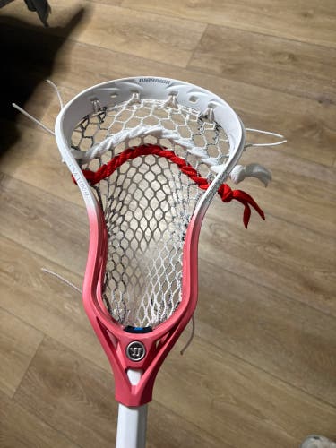 Custom dyed and strung Warrior Evo QX-O Head (New)