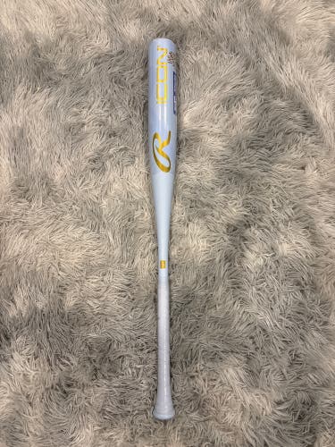 2026 Rawlings Icon Composite BBCOR Certified Bat (-3) 29 oz 32" (New)
