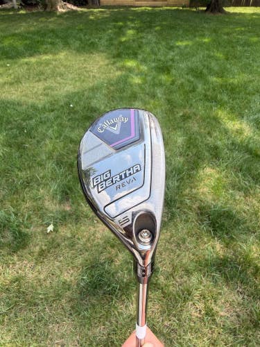 Callaway Big Bertha REVA 23 5 Hybrid 27 RCH 45 Ladies Flex 39" +HC NICE