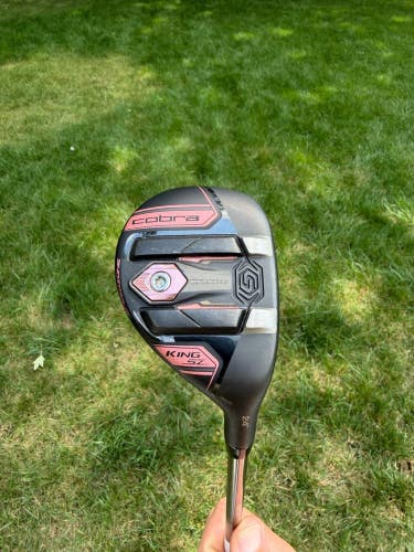 Cobra KING SpeedZone Womens 5 Hybrid 24 Recoil ESX F1 Ladies Flex 38" NICE