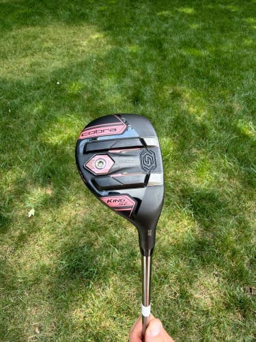 Cobra KING SpeedZone Womens 6 Hybrid 28 Recoil ESX F1 Ladies Flex 37" +HC NICE