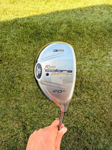 Cobra Baffler 2005 3 Hybrid 20 Aldila NV-HL 65g Stiff Flex 40.5" +HC NICE