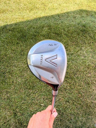 TaylorMade V Steel 4-Wood 16.5 Stock Regular Flex 41.75"