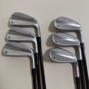 TaylorMade 2023 P790 Iron Set 5-PW Ventus TR Blue Senior Flex +1/2" NICE