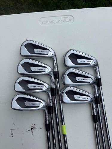 Titleist CNCPT CP-04 Iron Set 4-PW Project X LZ 120g Stiff Flex +1" NICE
