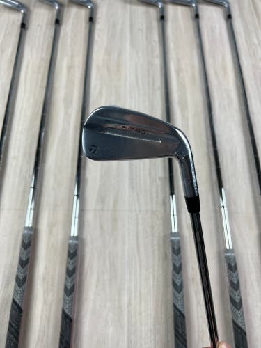 Men's 2025 TaylorMade P-790 Right Handed Iron Set Stiff Flex Steel Shaft (New)
