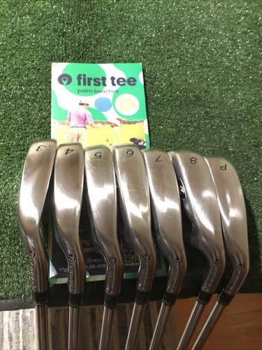 Taylormade R7 XD RAC Irons Set (3-PW, No 9i) Regular T-Step Ultralite Steel VGC