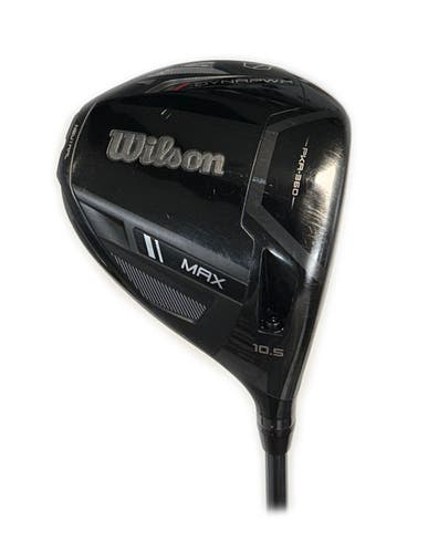 Wilson Staff DYNAPWR Max 10.5* Driver Graphite UST Mamiya LINQ M40X 5F3 Regular
