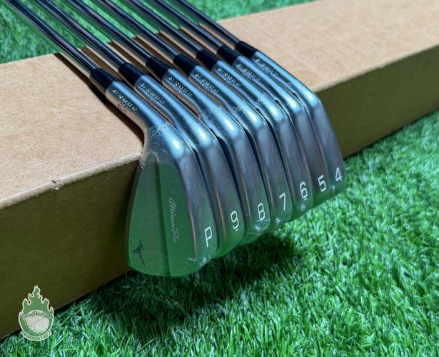 Used LH Mizuno Pro S-1 Irons 4-PW KBS Tour 120g Stiff Flex Steel Golf Club Set