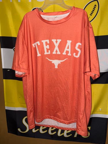 Texas Longhorns College University Athletics T Shirt Men’s Size 3XL Used Pre Owned.
