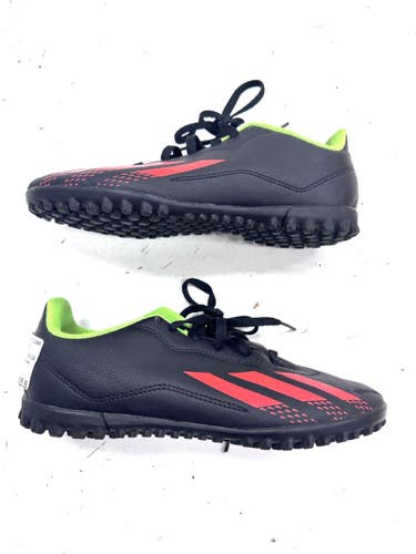Used Adidas Soccer Turf Shoes Black Junior 03.5 11860-S000313227