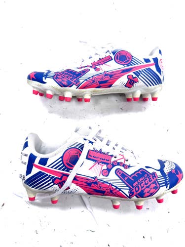 Used Puma Soccer Cleats White Youth 13.0 11860-S000313235