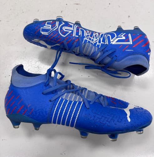 Used Puma Soccer Cleats Royal Blue Senior 11.5 11860-C000313410