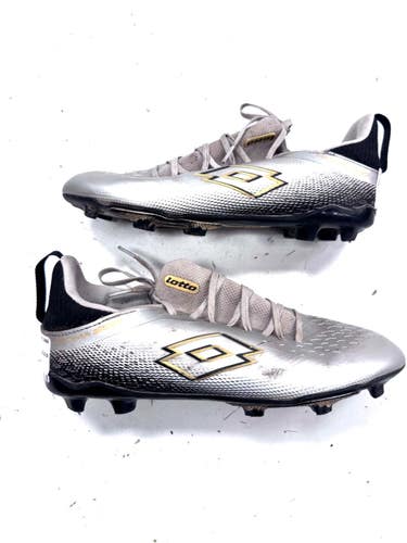 Used Lotto Soccer Cleats Grey Senior 5.5 11860-S000313474