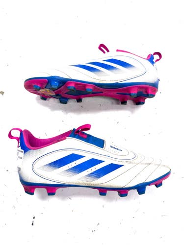 Used Adidas Soccer Cleats White Junior 04.5 11860-S000313477