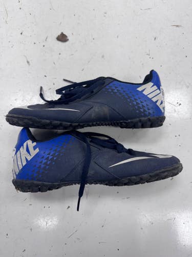 Used Nike Soccer Turf Shoes Navy Blue Junior 03 11860-S000313557