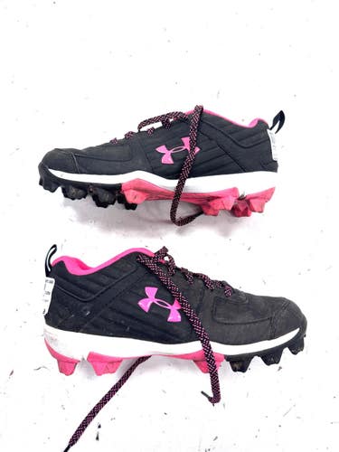 Used Under Armour LEADOFF BB/SB Cleats Black Junior 02 11860-S000313559