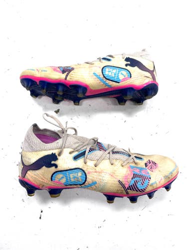 Used Puma Soccer Cleats White Senior 7 11860-S000313566