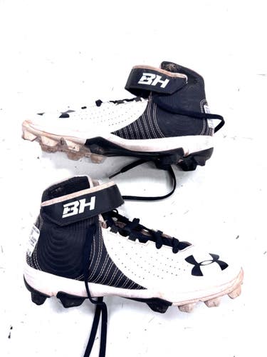 Used Under Armour BRYCE HARPER BB/SB Cleats White Junior 06 11860-S000313569