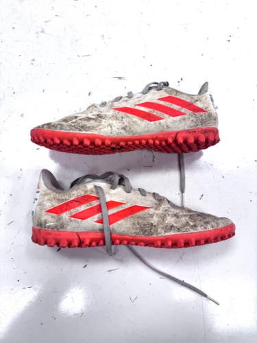 Used Adidas Soccer Turf Shoes White Senior 6 11860-S000313573