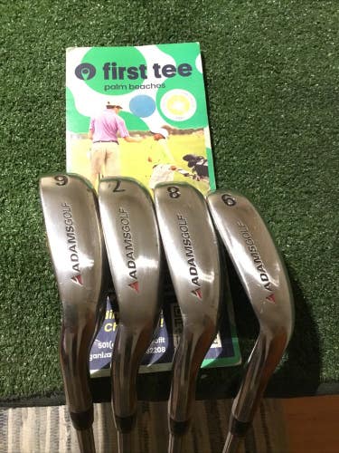 Adams Left Handed Tight Lies Irons Set (6-9 Irons) Uniflex Performance Steel LH