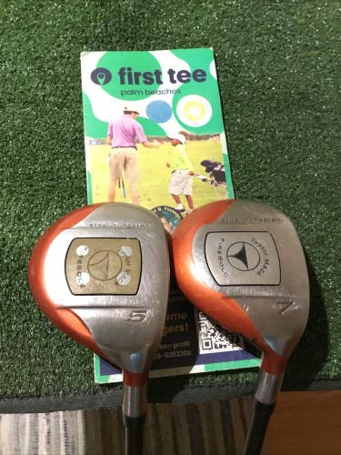 Taylormade Firesole Woods Set (5W & 7W) Stiff S-90 Graphite Bubble Shafts