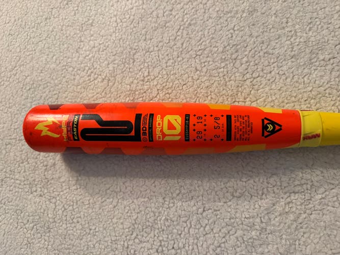 2025 Easton Hype Fire Composite USABat Certified Bat (-10) 19 oz 29" (Used)
